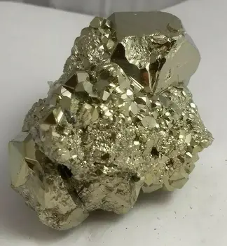 Superba pirită cluster de cristal specimen, Peru Proști aur