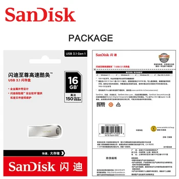SanDisk CZ74 USB 3.1 Unitate Flash Disk de 128 gb 64GB 32GB 16GB Pen Drive Mici Pendrive Memory Stick Srorage Dispozitiv Flash drive