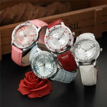 SKONE Ceas de Lux Femeie Designer de Moda din Piele Cuarț ceas Doamnelor Rochie de Marca de ceasuri Femei Ceasuri pentru Fata relogio feminino