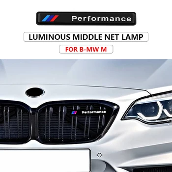 Auto Frontal Capota Grila Emblema, Insigna Impermeabil LED Lumini pentru BMW M M3 M5 G01 F20 G30 F30 F31 E36 E87 E39 E46 E60 E90 E91 X1 X3