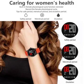 Ceas inteligent Bărbați Femei Impermeabil IP67 GPS Smartwatch Tensiunii Arteriale Ceas Conectat Ceas Inteligent Fitess Ceasuri Pentru Android IOS