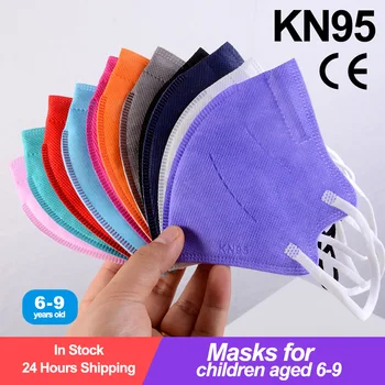 10/20/50Pcs masca pentru copii kn95mask copii ffp2mask reutilizabile copil ce masque lavabil masca fpp2 kn95 mascarillas niños 3 culori