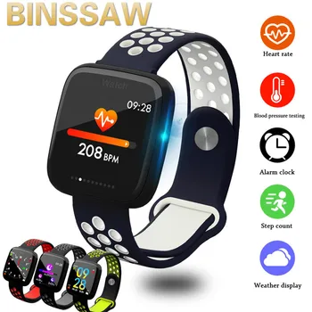 BINSSAW 2019 Ceas Inteligent IP67 rezistent la apa Memento Sedentar Bluetooth Dial Call Monitor de Ritm Cardiac GPS Watch sport Smartwatch
