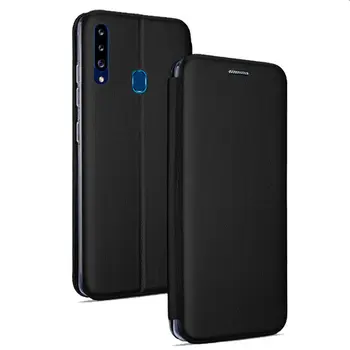 Samsung A207 Galaxy A20s, caz acoperire, protecție completă, Eleganta Negru