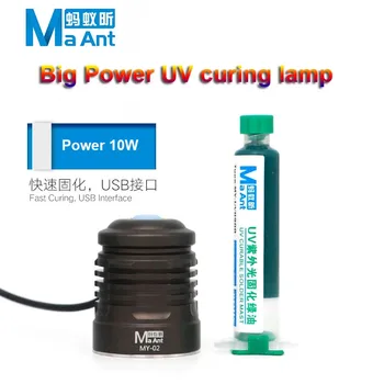 USB UV Sterilizator cu Lumina Ultravioleta Pentru UV Vopsea Neagră Și Verde, Ulei de Adeziv de Polimerizare Lampa Uscător de LED-uri Pentru Telefonul Circuitul de Reparare