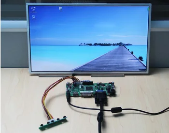 Yqwsyxl Control Board Monitor Kit pentru LP140WH4-TLC1 HDMI+DVI+VGA LCD ecran cu LED-uri Controler de Bord Driver