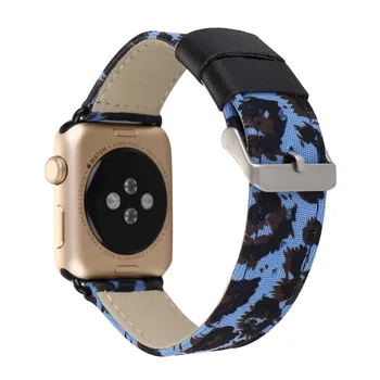 CRESTED Curea din Piele pentru Apple Watch 4 banda apple watch 42mm curea 38mm Iwatch Seria 3 2 Watchband 44 mm bratara 38mm