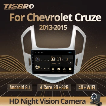 TIEBRO Radio Auto Pentru Chevrolet Cruze J300 J308 2012-2Din Android 9.0 Mașină Player Multimedia Navigare Nu 2din Dvd Player