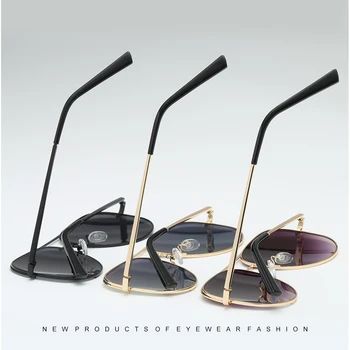 2020 Nou Brand de Moda Doamnelor Designer de Pilot ochelari de Soare Femei Bărbați Ochelari de cal Gradient de Ochelari de Soare Pentru Femei Oglindă Nuante UV400