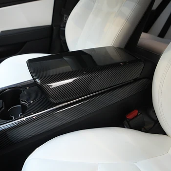 Heenvn Model3 Masina din Fibra de Carbon ABS Partea de Tapiterie Pentru Tesla Model 3 Accesorii de Protecție Parte Protector Acoperi Modelul Y ModelY Trei