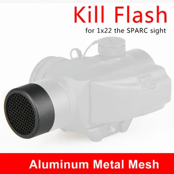 Tactic mini puncte roșii Ucide flash ochiurilor de plasă de metal aplicare protector 1X22 red dot sight Killflash pentru Vortex SPARC vedere GZ33-0085