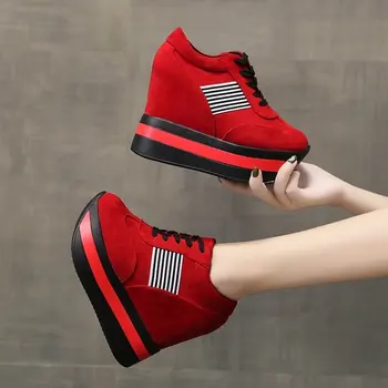 Noua Moda pentru Femei pantofi 2020 Confort Respirabil Cumpărături Doamnelor Pantofi de Mers pe jos de Vara Pantofi Platforma femei Sporind pantofi