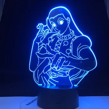 ZOLDYCK 3D LED LUMINĂ ANIME LAMPA HUNTER X Figura 3d Lampa Acrilice Led Lumina de Noapte Decor Dormitor Lumina pentru Copil Cadou de Ziua Copilului