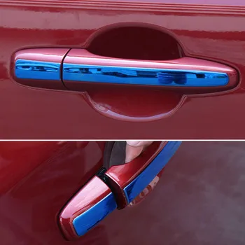 Din Oțel Inoxidabil, Masina Exterioară A Mânerului Portierei Tapiterie Decorative Benzi Pentru Volvo V40 S60 V60 2011-17 Exterior Clanță Autocolante