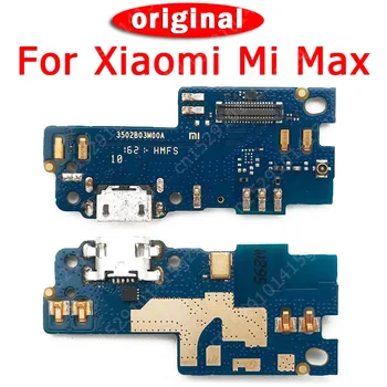 Original Pentru Xiaomi Mi Max Portul de Încărcare Încărcător de Bord Dobitoc Conector USB Plug PCB Panglică Cablu Flex Pentru Mi Max Piese de Schimb