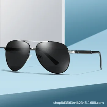 Bărbați Vintage Aluminiu Polarizat ochelari de Soare Brand Clasic de ochelari de Soare de Acoperire Lentile de Conducere Ochelari Pentru Barbati/Femei