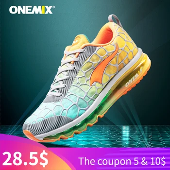 ONEMIX Fierbinte Drumul Oamenilor Adidasi pentru Femei Pantofi Sport cu Pernă de Aer Respirabil Pantofi Casual în aer liber de Mers pe jos Tenis de Lumină zapatillas