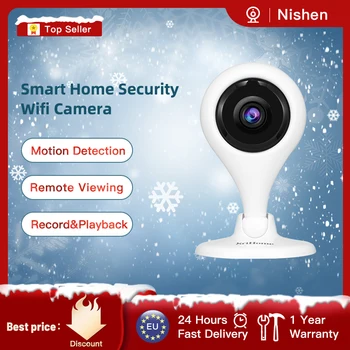 Baby Monitor Cu Camera HD 1080P Wireless WiFi Viziune de Noapte Două-Mod de Voce Home Securitate Alarmă de Detectare a Miscarii Camera Copilului