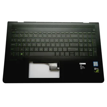 95%Laptop NOU zona de sprijin pentru mâini majuscule tastatura Iluminata Pentru HP Pavilion Putere de 15 BC 15-CK TPN-Q193 TPN-C201 15-cb035wm 926894-001