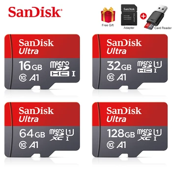 Sandisk Ultra Micro SD de 128 gb 32GB 64GB 256GB 16G 400GB Card Micro SD SD/TF Card Flash Card de Memorie de 32 64 128 gb microSD pentru Telefon