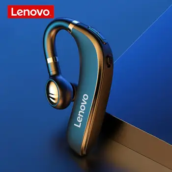 Original Lenovo HX106 Cască Bluetooth HD Apel Wireless Bluetooth 5.0 set de Căști Cu Microfon Pentru a Conduce Ședința de Reducere a Zgomotului