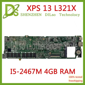 KEFU L321X Placa de baza PENTRU Dell XPS 13 L321X Placa de baza Laptop I5-2467M 4G DDR3L DA0D13MBCD1 pe Deplin Testat de lucru