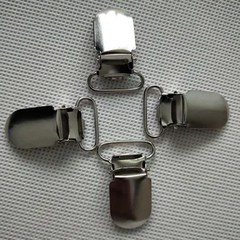 100 buc/Lot Cârlig de Metal Suzeta Suspensor Clipuri 20mm pentru Jacheta Haine Accesorii