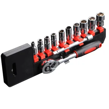 12pcs 1/4-Inch Reparații Auto Set Socket Wrench Trusa Instrument Set Chei Dinamometrice Combinație Pic SEC88